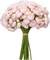 32-Piece Light Pink Artificial Ranunculus Flowers with Stems – Faux Silk Mini Ranunculus Bulk Flowers for DIY Bouquets, Wedding Centerpieces, Bridal Shower Decorations & Vase Arrangements